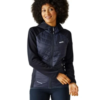 Imagen de Regatta Chaqueta Andreson VIII Hybrid para mujer, repelente al agua y aislamiento comprimido ligero, perfecta actividades aire libre, caminatas, senderismo acampada