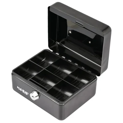 Imagen de HMF 10215 02 Caja de caudales 15 x 12 8 cm, negro