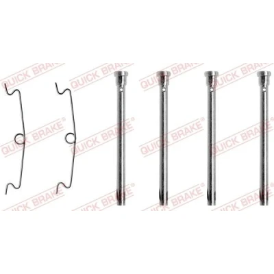 Imagen de QUICK BRAKE 109 1113 Kit de accesorios, pastillas frenos CITROËN: C15 Familiar, Furgón, ZX Hatchback, PEUGEOT: 205 II Hatchback