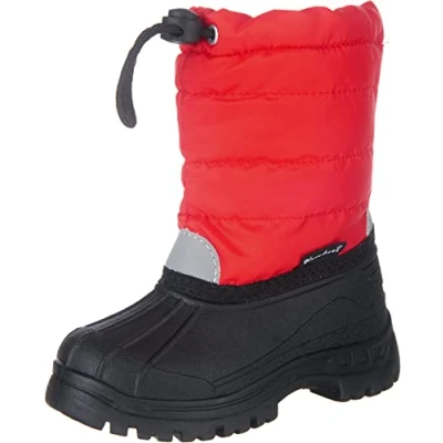 Imagen de Playshoes Botines De Invierno, Raquetas Nieve Unisex niños, Rojo, 26/27 EU