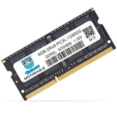Imagen de 8GB DDR3/DDR3L 1600MHz PC3L 12800 (PC3 12800) CL11 SODIMM 2Rx8 1.35V 204 Pin Non ECC SO DIMM Laptop Notebook RAM Modules