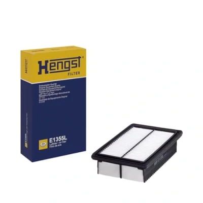 Imagen de HENGST FILTER E1355L Filtro de aire 56 146 248 Cartucho filtrante HYUNDAI: i20 II Hatchback, Active, III
