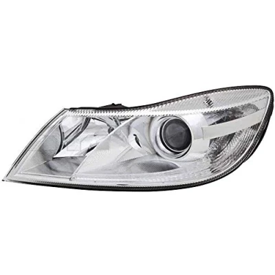 Imagen de TYC 20 11890 05 2 Faros izquierda H7, H1 para circulación por la derecha con electromotor SKODA: Octavia II Hatchback, Combi