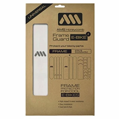 Imagen de All Mountain Style Protector Cuadro MTB E Bike Adhesivo Bici Eléctrica Protege tu Bicicleta de Arañazos y Golpes Modelo Clear Transparente