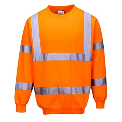 Imagen de Portwest Sudadera De Alta Visibilidad, Tamaño: 4XL, Color: Naranja, B303ORR4XL