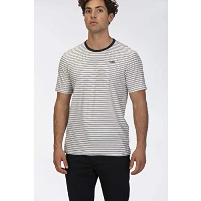 Imagen de Hurley M Feeder Stripe S/S Camisa, Hombre, White, XXL