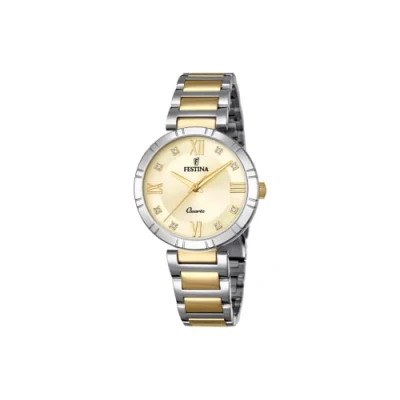 Imagen de FESTINA Reloj Analógico para Mujer de Cuarzo con Correa en Acero Inoxidable F16937/B
