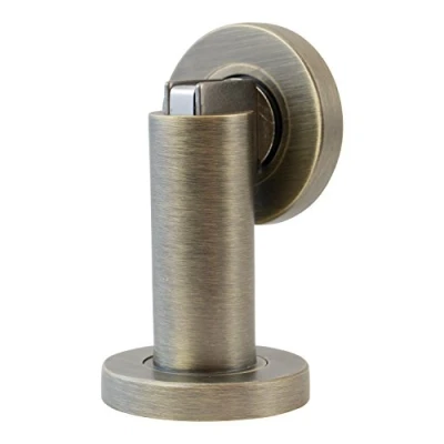 Imagen de Stoppwerk Topes para puertas magnético MS010 de estilo antiguo Material fijación suelo y pared incluido Tope puerta
