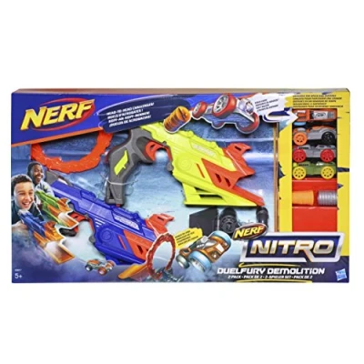 Imagen de Nerf Nitro Duelfurry, lanzador para demolición (Hasbro C0817EU40)