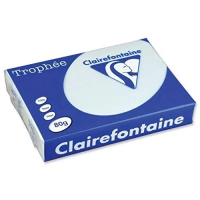 Imagen de Clairefontaine Trophée Resma de papel, 21 x 29.7 cm, color azul pastel