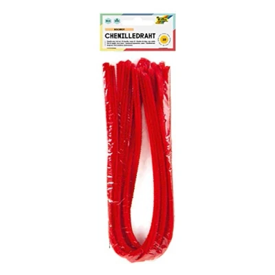 Imagen de folia M Chenille 50x0.8 10 Rojo