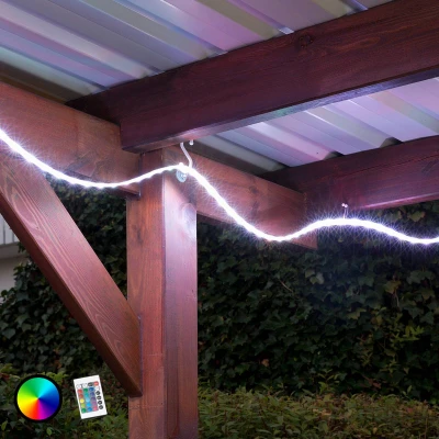 Imagen de Briloner Ora tira LED RGB para exteriores incluido FB, 500 cm