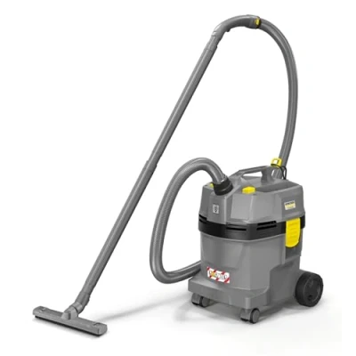Imagen de Kärcher aspirador húmedo y seco NT 22/1 Ap L, potencia máxima de 1350 W, recipiente plástico 22 manguera aspiración 1,9 m, incluye filtro cartucho PES, boquilla para suelo hendiduras, clase polvo protección II