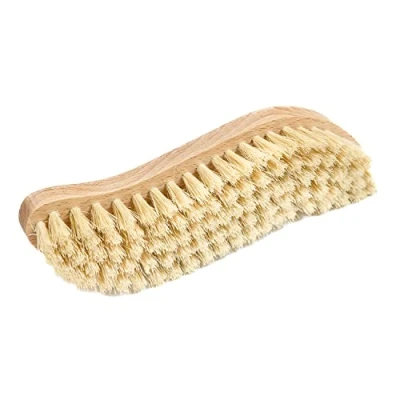 Imagen de Chinchilla® Cepillo abrasivo de Madera Haya, Fabricado en Alemania, Forma S, Limpieza, raíz o para Zapatos, versátil, Duradero y sin plástico