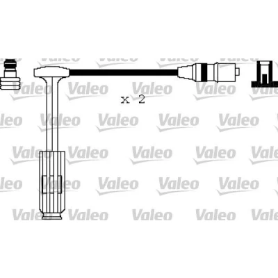 Imagen de VALEO 346145 Juego de Cables Encendido MERCEDES BENZ: Clase C Berlina, ML, CLK Coupé
