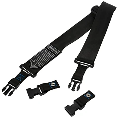 Imagen de DiMarzio DD2200JPS BKBL J. Petrucci Signature ClipLock Corta negro con costuras azules