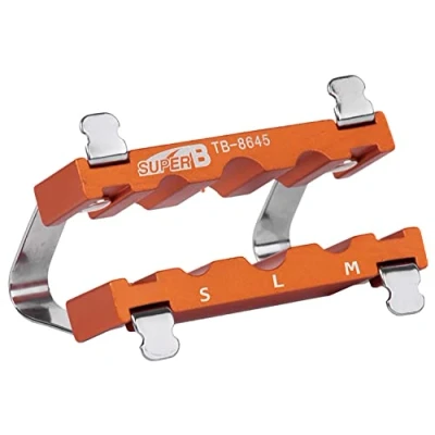 Imagen de Super B Transformer Adaptador de Pedal para Eje TB 8645, Unisex Adulto, Naranja, 70 x 95 mm