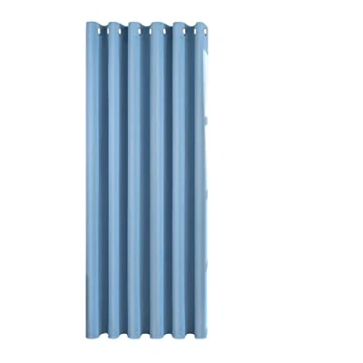 Imagen de MRTREES Cortinas Opacas Termicas 1 Pieza 228x228cm Salon Moderno Aislantes Frío Calor Luz Protección Intimidad para Ventana Habitacion Dormitorio Infantil Bebe Niños Azul Claro