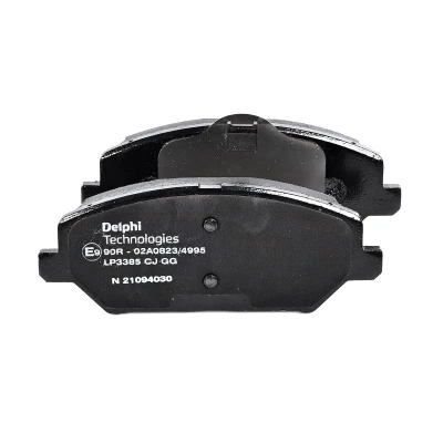 Imagen de DELPHI LP3385 Juego de pastillas freno con avisador acústico desgaste Chapa antichirridos sin accesorios HYUNDAI: i30 III Hatchback
