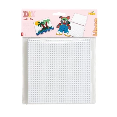 Imagen de DAN Import HAMA Stiftplatte Quadrat, 2 Platten Zum Stecken