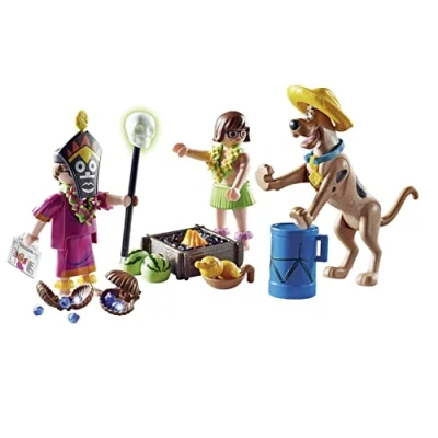 Imagen de PLAYMOBIL Scooby DOO 70707 Aventura con Witch Doctor, A Partir de 5 años