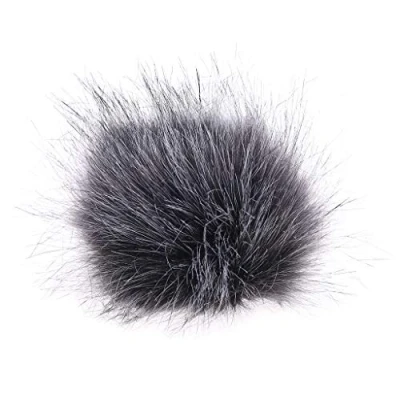 Imagen de Bola de micrófono mano para la cabeza malla micrófono, cubierta espuma, protector parabrisas ZOOM H5 H6, grabadora peludo