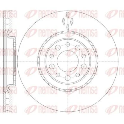 Imagen de REMSA 6965.10 Disco de freno Eje delantero 330, 330 28 5 5/10 ventilado ALFA ROMEO: 159 Berlina, Giulietta Hatchback, Sportwagon, JEEP: Cherokee V