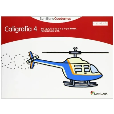 Imagen de CALIGRAFIA 4 CUADRICULA SANTILLANA CUADERNOS