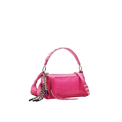 Imagen de Desigual HALF LOGO URUS Bolso de mano, Mujer, Talla: One Size, Pink