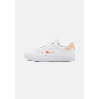 Imagen de Lacoste Powercourt 2.0 Zapatillas, Mujer, Talla: 38, White/light pink Zapatos