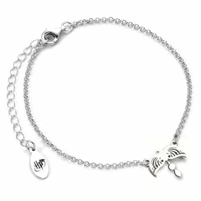 Imagen de Harry Potter Pulsera de Plata ley con diadem, talla única,