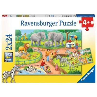 Imagen de Ravensburger Puzzle 2x24, Multicolor (1)