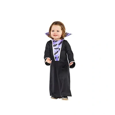 Imagen de amscan 9914752 Disfraz de vampiro violeta para niñas 2 a 3 años