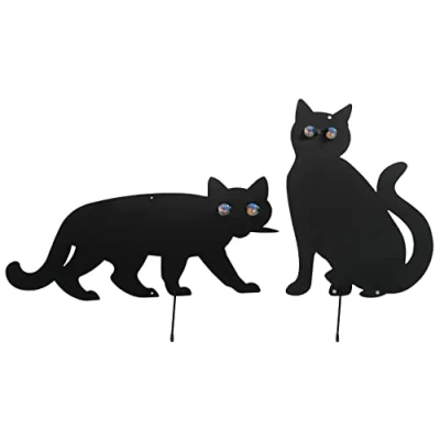 Imagen de Vogelschreck Katzen, 2er Set