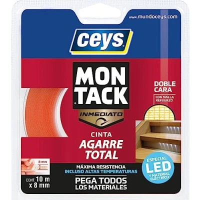 Imagen de ceys Montack a.t Cinta especial leads Multicolor 10 M x 8 MM