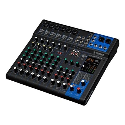 Imagen de Yamaha MG12XUK Mezclador compacto (versión con potenciómetros) de 12 canales, efectos SPX, funciones audio USB y preamplificadores micro D PRE