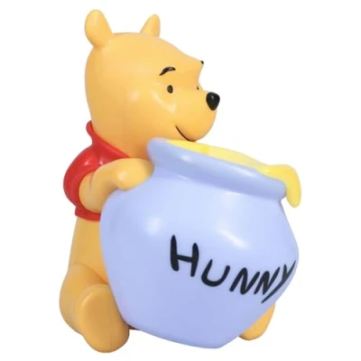 Imagen de luz Hunny Winnie the Pooh Producto oficial, nocturna portátil de 16.5cm, lámpara Disney para guardería o dormitorio infantil