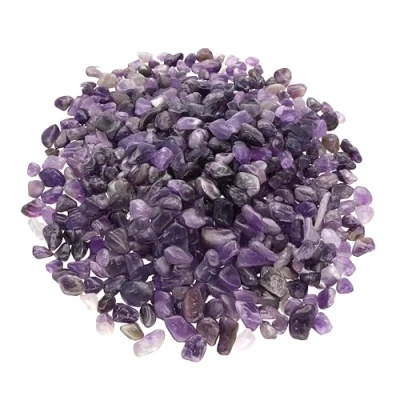 Imagen de Mini piedras de amatista preciosas 100 gramos 5 mm diámetro Lebensquelle Plus