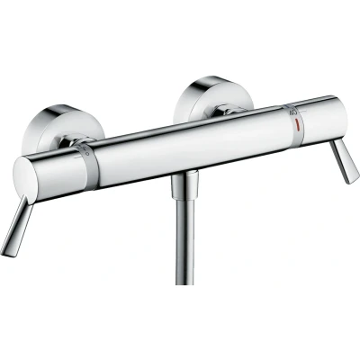 Imagen de Hansgrohe 13117000 Ecostat Comfort Care Termostato de Ducha Visto con manecilla extralarga, Cromo