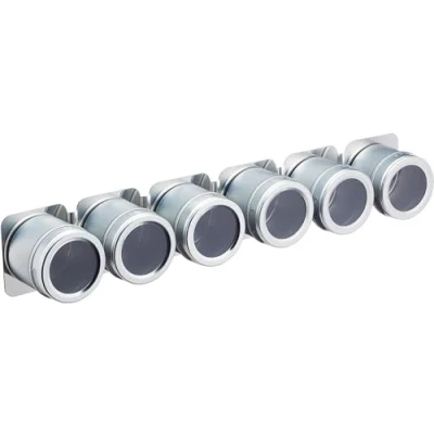 Imagen de MASTERCLASS Master Class Especiero magnético de Pared, con 6 Botes Especias, 43 cm