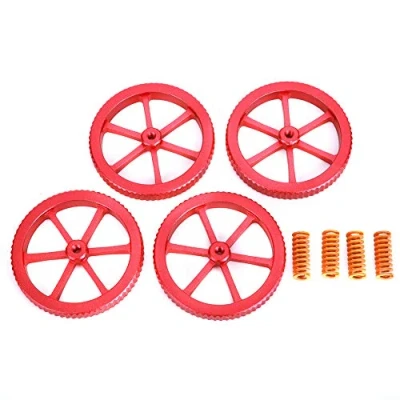 Imagen de Fafeicy 4 piezas Kit de resorte tuerca nivelación, para Ender 3/3 Pro/3 X, 5/5 plus/5 pro, CR 10, impresora 10 V2