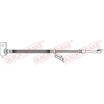 Imagen de QUICK BRAKE 50.734 Latiguillos de Freno 547mm con rosca interna