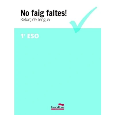 Imagen de No faig faltes! Reforç de llengua 1r ESO