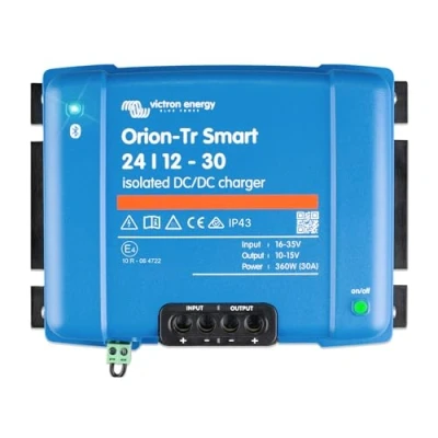 Imagen de Victron Energy Orion TR Smart 24/12 Voltios 30 amperios 360 Vatios Cargador CC/CC Aislado (Bluetooth)