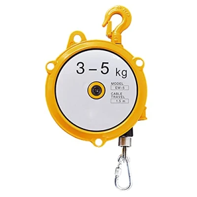 Imagen de Spring Balancer, Retráctil Balanceador de Resorte Torre Autoblocante para Colgar y Fijar Herramientas, Tensión Ajustable