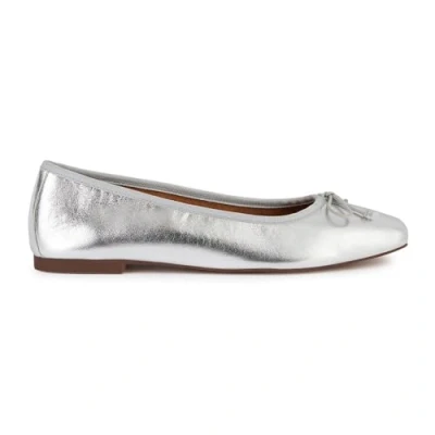 Imagen de Geox D Marsilea A, Ballet Flat Mujer, Plata, 36.5 EU