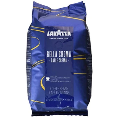 Imagen de Lavazza Bella Crema Caffe 1kg ganze Kaffee Bohne, 100% Arabica