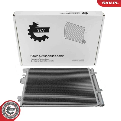 Imagen de ESEN SKV 86SKV526 Condensador con secador Aluminio 536mm HYUNDAI: i20 I Hatchback (PB) 1.4 CRDi, 1.1 CRDi 2008 2015