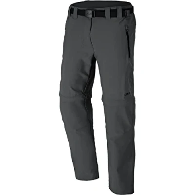 Imagen de CMP Pantalón Largo Mujer Zip Off, Antracita, C22