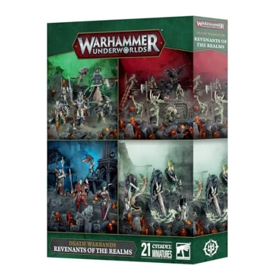 Imagen de Games Workshop Warhammer Underworlds: Revenants of the Realms (paquete de 4 bandas guerra)